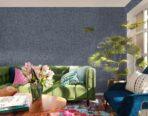 Mist Surface Design Wallpaper Smoke Blue Colour Code 25104- 9 - Image 5