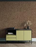 Mist Surface Design Wallpaper Dark Brown Colour Code 25105- 8 - Image 2