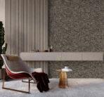 Minimal Flow Design Wallpaper Brown Colour Code 25106- 7 - Image 2