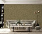 Shadow Design Wallpaper Olive Green Colour Code 25107- 4 - Image 3