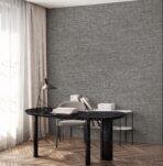 Soft Concrete Design Wallpaper Dark Mink Colour Code 25108- 6 - Image 2