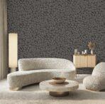Signature Touch Design Wallpaper Anthracite Gray Colour Code 25109- 6 - Image 2