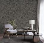 Signature Touch Design Wallpaper Anthracite Gray Colour Code 25109- 6 - Image 6